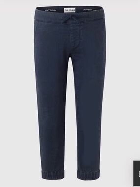DL1961 Black Knit Denim Jackson Jogger